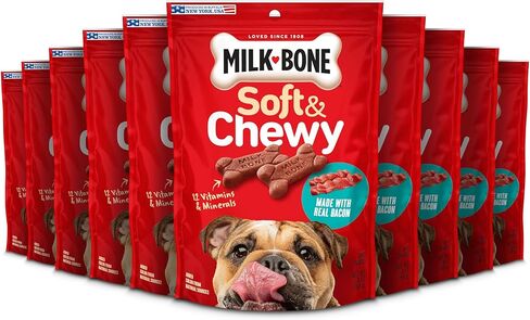 Milk-Bone Soft & Chewy Dog Treats, Beef & Filet Mignon Recipe, 25 Ounce in Saudi Arabia