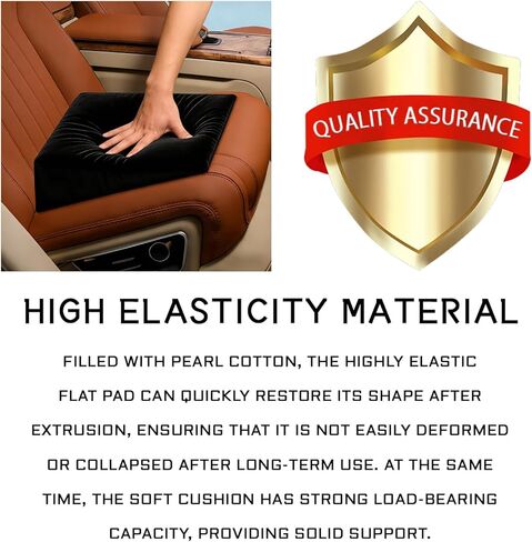 Auto Seat Wedge Leveling Cushion, Car Seat Cushion for Tailbone Pain Relief Comfortable Breathable Car Wedge Support Cushions Pad, Ergonomic Wedges Truck Seats Cushions Office Chairs Pad in Saudi Arabia