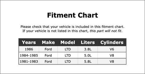 مرحل قابض تكييف الهواء متوافق مع Ford LTD 1986 1985 1984 1983 1982 1981 P-4893321 in Kuwait