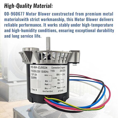 منفاخ محرك 00-960677 متوافق مع فولكان هارت 50/60 هرتز، استبدال # 00960677 960677 in Kuwait