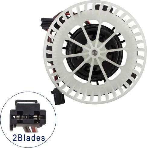 BOXI الخلفية HVAC محرك سخان منفاخ مروحة الجمعية يناسب BMW 740i 740i xDrive 740Li 750i 750Li Alpina B7 2009-2019/64119213590 64119248184 64119153812 in Kuwait