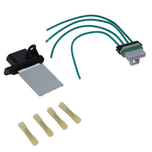 HVAC Fan Blower Motor Resistor Kit with Wire Harness for Toyota Tacoma 2005 2006 2007 2008 2009 2010 2011 2012 2013 2014 2015 2016 2017 2018 2019 2020 OE 973-582 4P1650 JA1772 RU1435 RU746 8713804050 in Kuwait