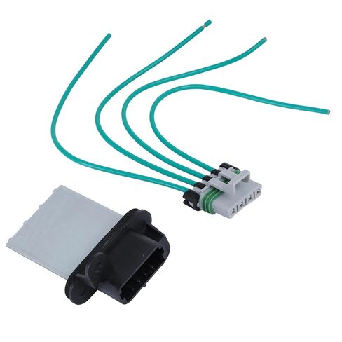 HVAC Fan Blower Motor Resistor Kit with Wire Harness for Toyota Tacoma 2005 2006 2007 2008 2009 2010 2011 2012 2013 2014 2015 2016 2017 2018 2019 2020 OE 973-582 4P1650 JA1772 RU1435 RU746 8713804050 in Kuwait