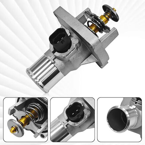 Car Thermostat Housing Assembly, Engine Coolant Aluminum Thermostat Housing Replacement 96984104 55564891 902-821, Automotive Engine Thermostats Housings for Chevy Cruze Sonic Trax Aveo Pontiac in Saudi Arabia