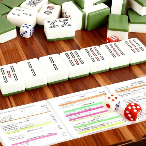 Nogeqi 640 Pcs Mahjong Line Finder, Mahjong Card Line Reader Highlighter Strips, No Residue Writable, Transparent Sticky Notes for Players Beginner Rule Reader, Strategy Assistant in Saudi Arabia