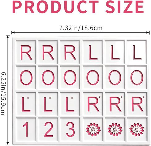 Solo Mahjong Board, Mahjong Practice Board Solo Play American Mahjong Tiles, 3D Printed Practice Rack Training Tool Portable Games Accessory (#Pink) in Saudi Arabia