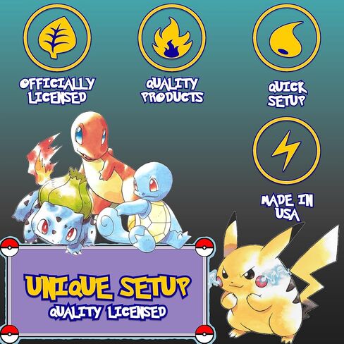 Unique Pokémon Party Supplies | Party Hats 24 Pack | Officially Licensed | Party Hats | Birthday Party Favors For Kids, Boys, Girls, Classroom Celebrations, Photo Booth Props in Kuwait