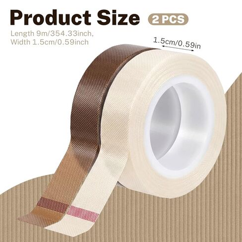 2 Pcs Led Light Strip Tape, LED Light Strip Masking Tape 0.59 in x 29 ft Lighting Cover Sticker Soften Lighting Blocking Sticker for LEDs Strips in Kuwait