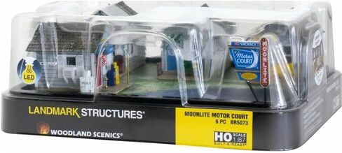 Woodland Scenics BR5073 HO Moonlite Motor Court in Kuwait