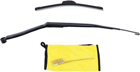 Front Right Windshield Wiper Arm & 16" Blade 288861AA0A 288861AA0B Compatible with Nissan Murano 2009 2010 2011 2012 2013 2014, Passenger Side Replacement Kit in Kuwait