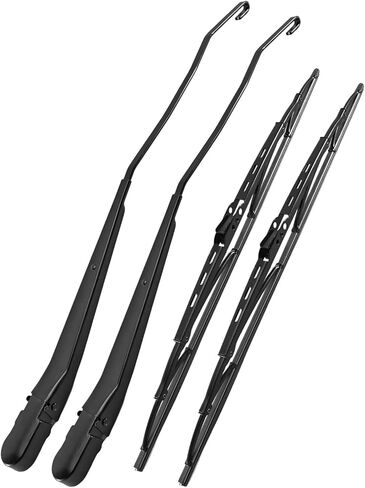 1 Pair 42996 42995 Front Windshield Wiper Arm & Blade Kit Fit for Ford Crown Victoria Mercury Grand Marquis 2005-2011 Replace 5W7Z17526BA 5W7Z17526AA in Kuwait