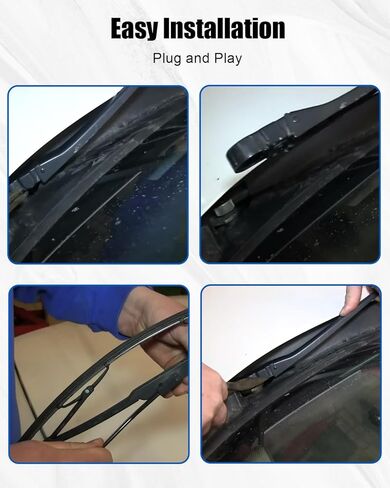 1 Pair 42996 42995 Front Windshield Wiper Arm & Blade Kit Fit for Ford Crown Victoria Mercury Grand Marquis 2005-2011 Replace 5W7Z17526BA 5W7Z17526AA in Kuwait