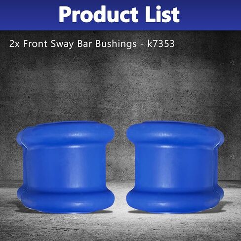2pcs Sway Bar Bushings Stabilizer Link Sway Bar End Bushings Kits Compatible With 1994-2012 Ram 1500 2500 3500 Truck 2005 Dodge Dakota K7353 in Kuwait