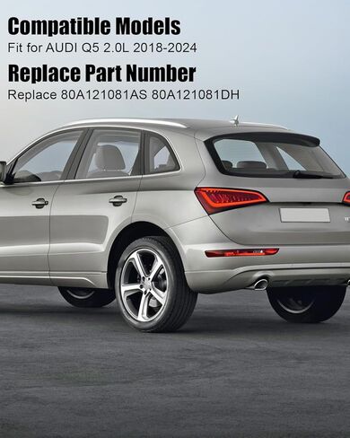 80A121081AS 80A121081DH خرطوم خزان سائل تبريد المحرك يناسب Audi Q5 2.0L 2018-2024، استبدال خرطوم خزان تجاوز مبرد المحرك in Kuwait