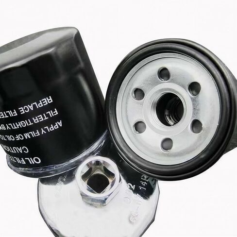 High Performance Engine Oil Filter Compatible with CFMOTO Ibex 450/450SS/450NK/450CLC 2023-2025, Synthetic Media & Anti-Drain Back Valve for Enhanced Engine Protection in Saudi Arabia