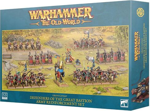 ورشة الألعاب - Warhammer The Old World - مجموعة تعزيزات جيش المدافعين عن الحصن العظيم in Kuwait
