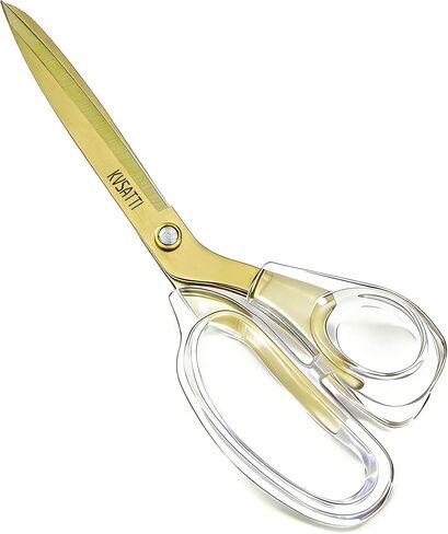 Scissors All Purpose Heavy Duty - 9" Titanium Coated Stainless Steel Blades for Office Desk, Craft Art, School Classroom & Teacher Supplies, Right Hand Only (Colorful) in Kuwait