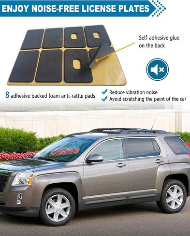 ZXFOOG American Flag License Plate Frames- Black Stainless Steel Patriotic USA Flag Car Tag Holder with Screws, Bonus Metal Stickers, Keychain, Cup Coaster & Valve Stem Caps in Saudi Arabia