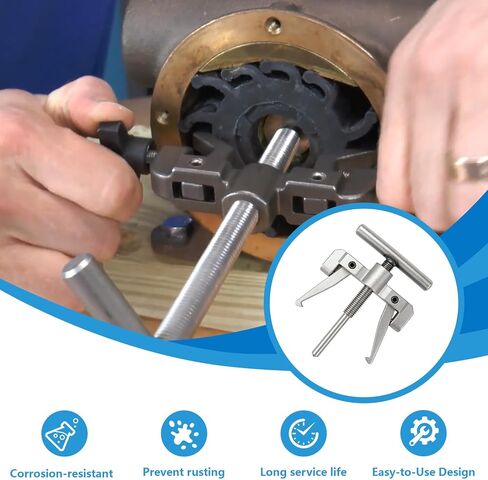 660040-1 أداة سحب المكره غير القابل للصدأ من 2-1/4 بوصة إلى 2-9/16 بوصة متوافقة مع أداة إزالة المكره لمضخة جابسكو in Kuwait