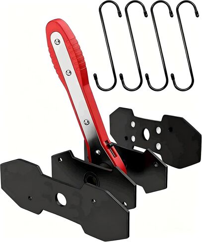 Brake Tools, Brake Caliper Compression Tool, Brake Caliper Tool, Caliper Piston Compressor Tool with 4 Heavy-Duty Caliper Hooks, Car Disc Brake Repair (Large Size red) in Kuwait