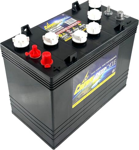 Crown CR-GC150 12V 150Ah Deep-Cycle Batteries for Golf Carts, RVs, Marine & Solar – Premium Long-Life GC12 Replacement (Set of 4) in Saudi Arabia