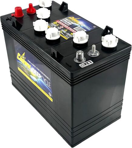 Crown CR-GC150 12V 150Ah Deep-Cycle Batteries for Golf Carts, RVs, Marine & Solar – Premium Long-Life GC12 Replacement (Set of 4) in Saudi Arabia