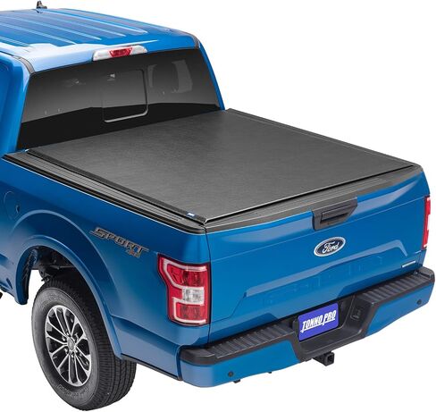 Tonno Pro Lo Roll, Soft Roll-up Truck Bed Tonneau Cover | LR-3045 | Fits 2015 - 2020 Ford F-150 5' 7" Bed (67") in Saudi Arabia