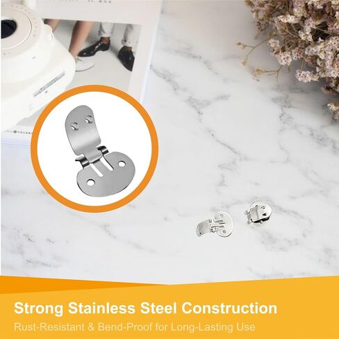 10Pcs Shoe Clip for Crafts Stainless Steel Flat Clips for Shoes Small Decorative Accessories for Women Dress Shoes Embellishments for Bows Flower Charms Jewelry Shoelace Ons and DIY Projects in Saudi Arabia