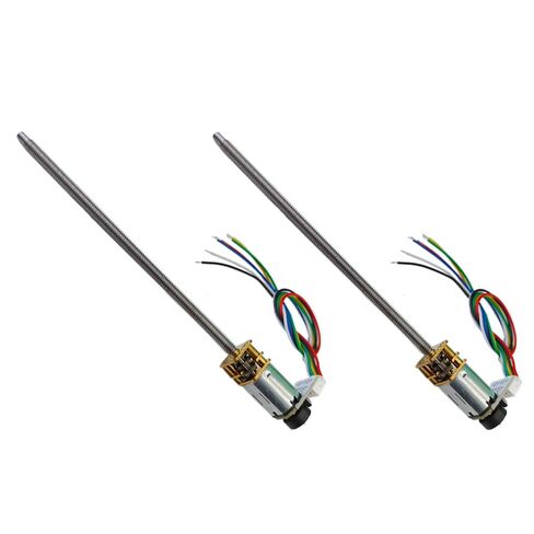 2Pcs DC 12V 200RPM M3 x 34mm 3-12V 25-3000RPM N20 Motor with Encoder and Thread Screw, DC Gear for Engineering Tasks (12-200) in Saudi Arabia