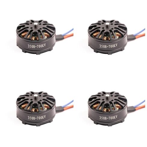 محرك JeeFly 3508-700KV بدون فرشاة للطائرات بدون طيار CW CCW عزم دوران عالٍ 700KV Outrunner Drone Motor خفيف الوزن لطائرات الهليكوبتر ذات الأجنحة الثابتة FPV نماذج RC كوادكوبتر متعددة الدوار (4 قطع) in Kuwait