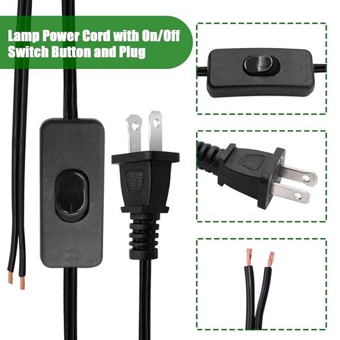 Synchronous Turntable Motor - 100V AC 4W Slow-Rotation CCW/CW with Lamp Cord & 7mm Shaft for Halloween Props, Display Turntables​ in Saudi Arabia