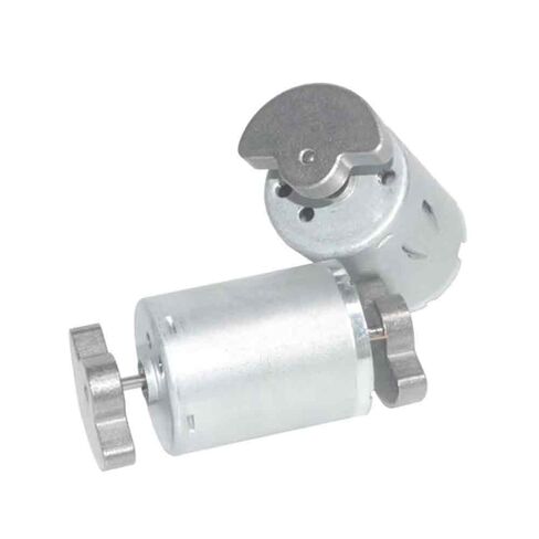 370 Brushed Vibration Motor DC 12V 6000RPM Dual Head High Torque Electric Vibration Motor with 2 Ferrous Sector Rotating Mass Blocks in Saudi Arabia