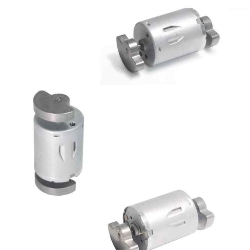 370 Brushed Vibration Motor DC 12V 6000RPM Dual Head High Torque Electric Vibration Motor with 2 Ferrous Sector Rotating Mass Blocks in Saudi Arabia