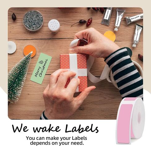 Thermal Labels Maker Tapes for D11/D110/D101 Printer,0.47" X 1.57" (12 X 40mm),160 Labels/Roll,5 Rolls(800 Pieces),Multi-Purpose Adhesive Labels for Home Office Small Business Address School in Saudi Arabia