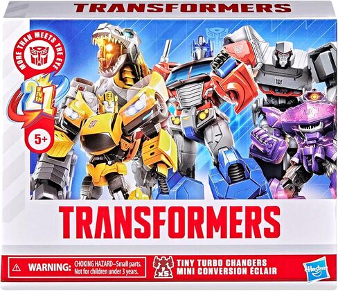 Transformers Tiny Turbo Changers 1.5" Mini Action Figures, Set of 5 Collectible Characters, Robot Toys for Ages 5+ in Kuwait