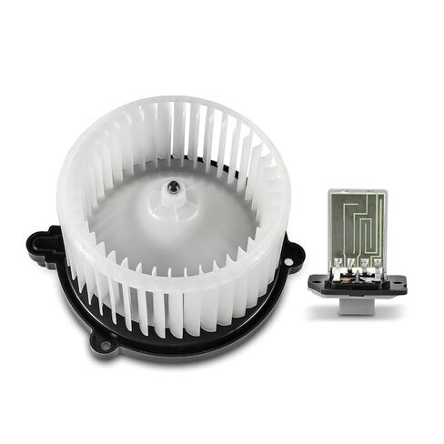 2 Pcs Front Blower Motor & Resistor Kit for Select L4 2.0L and V6 2.7L Vehicle Engine in Kuwait