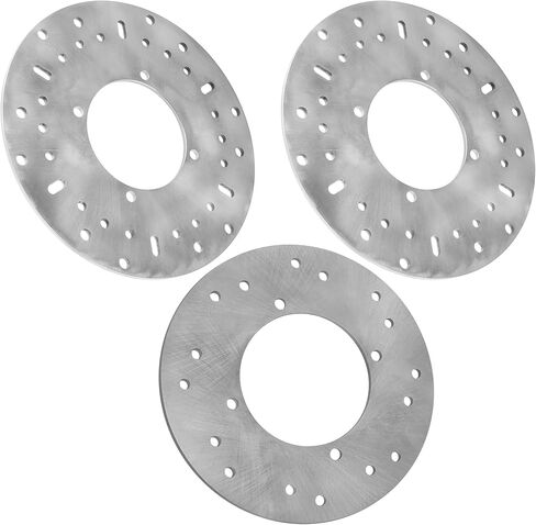 Caltric Front Rear Brake Disc Rotor Compatible with Polaris Sportsman 800 2005 2006 2007 in Kuwait