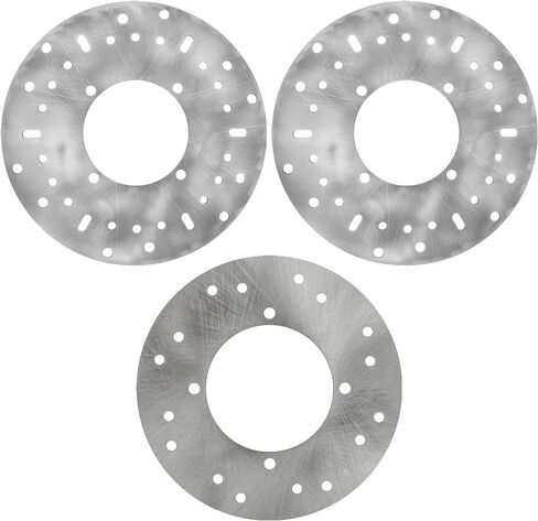 Caltric Front Rear Brake Disc Rotor Compatible with Polaris Sportsman 800 2005 2006 2007 in Kuwait