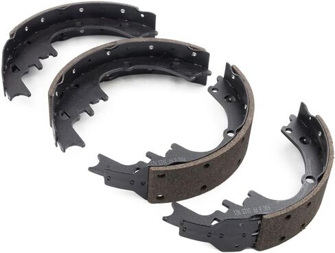 Drum Brake Shoes Rear Set fits Chevrolet Chevelle, Chevy II, El Camino 1968 5.7L V8, fits Chevrolet Monte Carlo 1970 1971 1972 1973 1974 6.6L V8, Automotive Replacement Brake Shoe in Kuwait