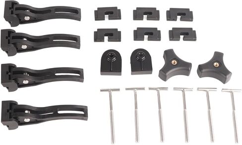 Tonneau Cover Clamps Set, Universal Tonneau Cover Replacement for Hard Tri Fold Tonneau Cover in Kuwait