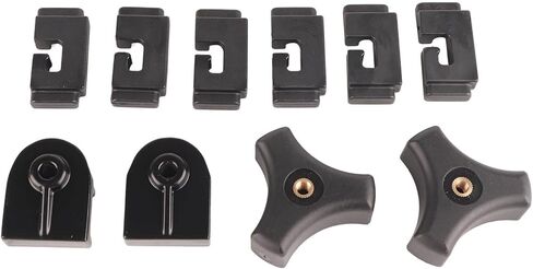 Tonneau Cover Clamps Set, Universal Tonneau Cover Replacement for Hard Tri Fold Tonneau Cover in Kuwait