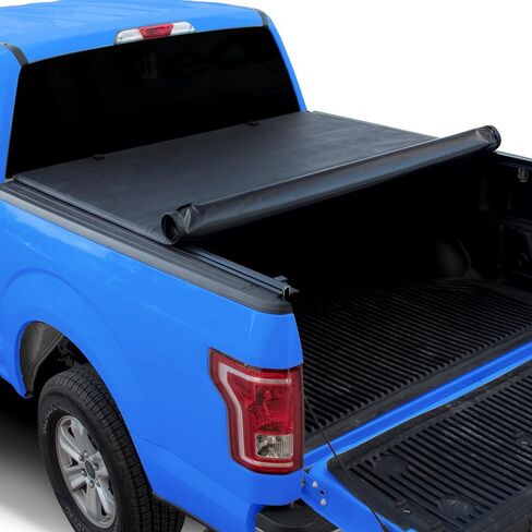 Lock & Roll Up Soft Vinyl Truck Bed Tonneau Cover Compatible with 99-16 Ford F250 / F350 / F450 Superduty 6.5 Ft (78") Bed in Kuwait