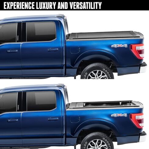 غطاء تونيو لسرير الشاحنة القابل للسحب من RealTruck RetraxONE XR | ت-60731 | يناسب 2022 - 2025 Frontier Crew Cab سرير 5 أقدام (مع أو بدون Utilitrack) سرير 5 أقدام (59.5 بوصة) in Kuwait