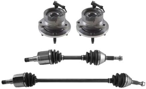 OEM-equivalent Front Drivetrain Kit (4 Piece) fits Saturn Ion 2004-2007 (Manual, ABS, 4-Lug) in Kuwait