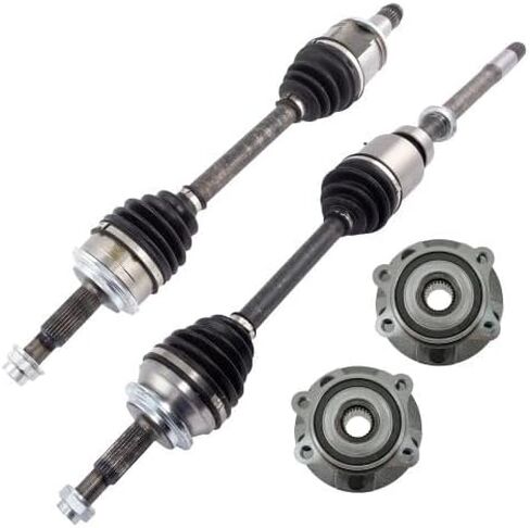 Replacement Front 4 Piece Drivetrain Kit fits Toyota RAV4 2006-2008 (L4 2.4L, 4WD) in Kuwait