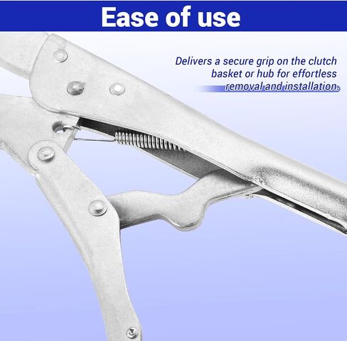 Motorcycle Clutch Holding Tool with Free Gloves, Clutch Hub Basket Gear Holder, Remove Basket Nut Clutch Tool, Tusk-Style Flywheel Holder for Motorcycle Repair in Saudi Arabia