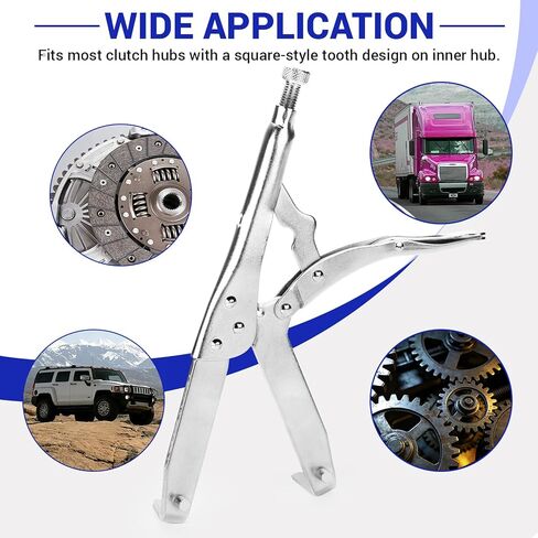 Motorcycle Clutch Holding Tool with Free Gloves, Clutch Hub Basket Gear Holder, Remove Basket Nut Clutch Tool, Tusk-Style Flywheel Holder for Motorcycle Repair in Saudi Arabia