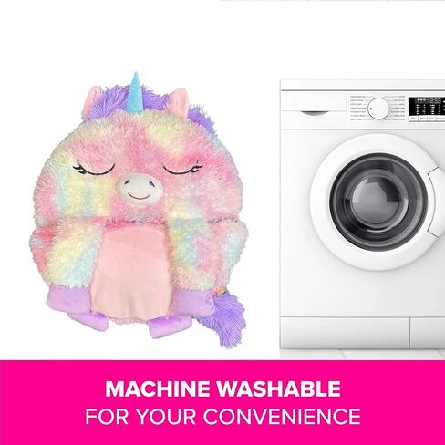 Happy Nappers: S4 Pillow & Sleepy Sack: Large - Dreamy the Rainbow Unicorn - 66 x 30, 2-in-1: Plush Opens to Sleeping Bag, Soft Play & Nap Character, Kids 3+ in Saudi Arabia