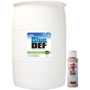 BlueDEF DEF001 سائل عادم الديزل 55 جالون حزمة الأسطوانة مع DU-Most الجوز حجم السفر، 4 أوقية in Kuwait