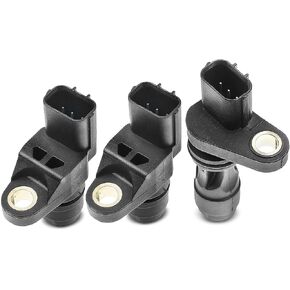 مستشعر موضع عمود الحدبات للمحرك A-Premium 3-PC متوافق مع Honda CR-V 2002-2006، Civic 2002-2005، 2.0L 2.4L in Kuwait